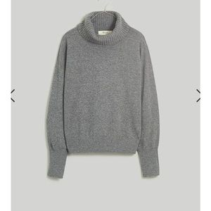 Madewell Cashmere Turtleneck Sweater